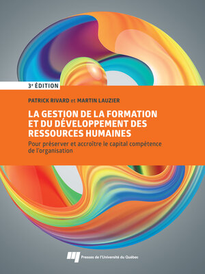 cover image of La gestion de la formation et du développement des ressources humaines, 3e édition